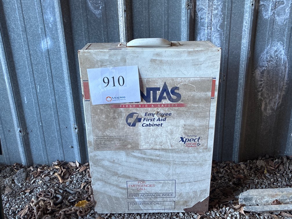 Metal First Aid Box (No Kit Inside)
