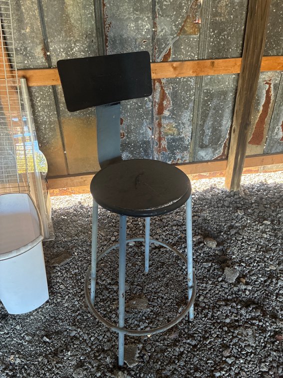 Metal Shop Chair