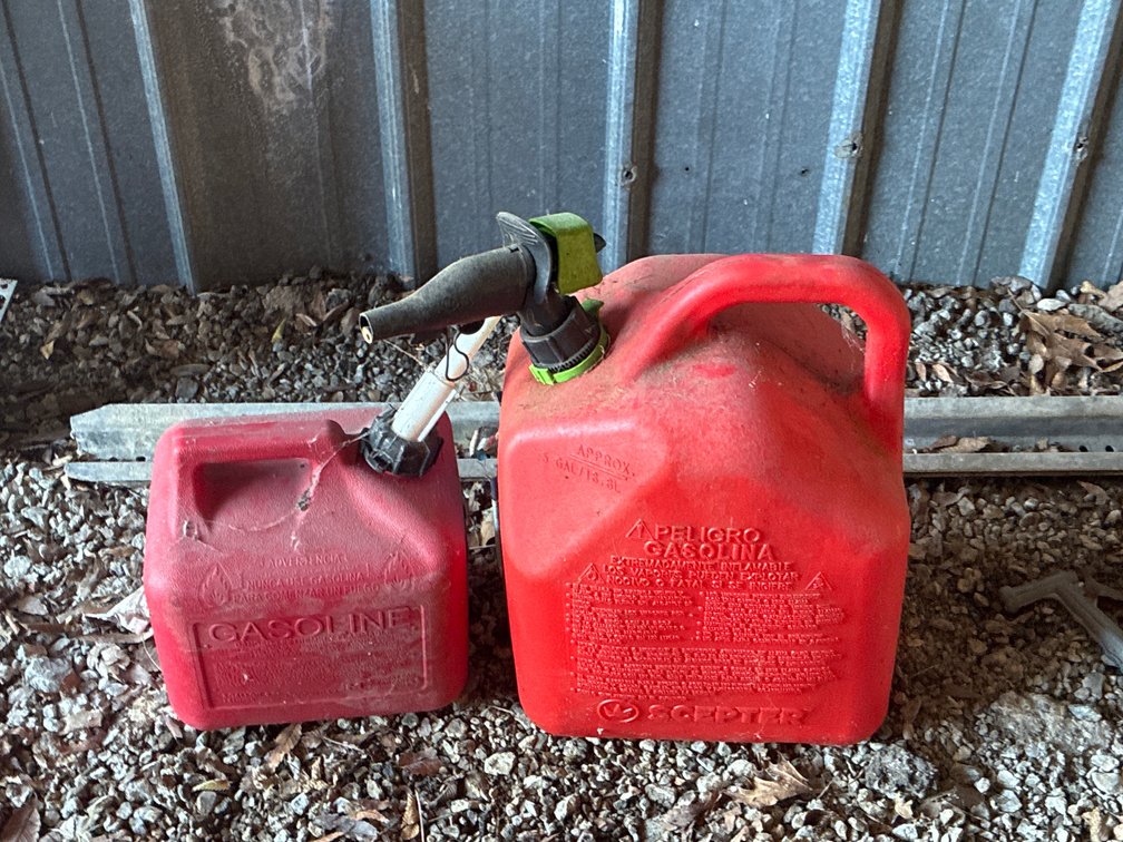 (2) Gas Cans