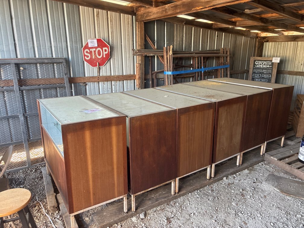 (6) Display Cases