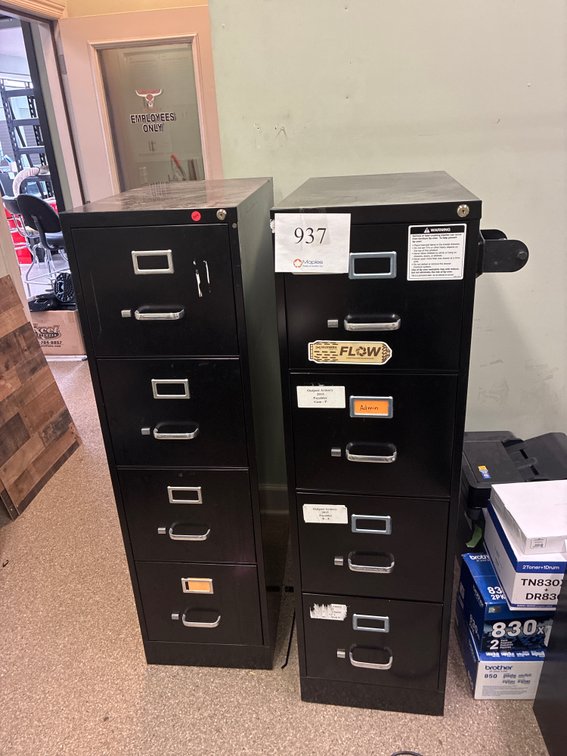 (2) Filing Cabinets