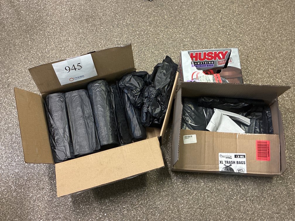 Assortment of Trash Bags