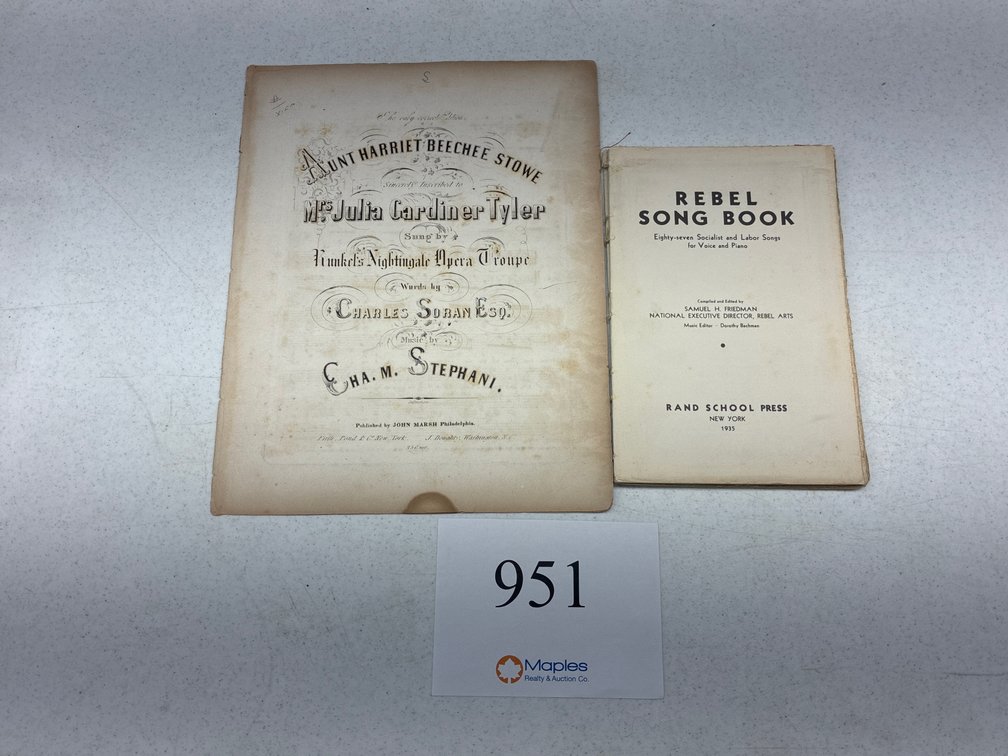 Rebel Song Book, Aunt Harriet Beechee Stove