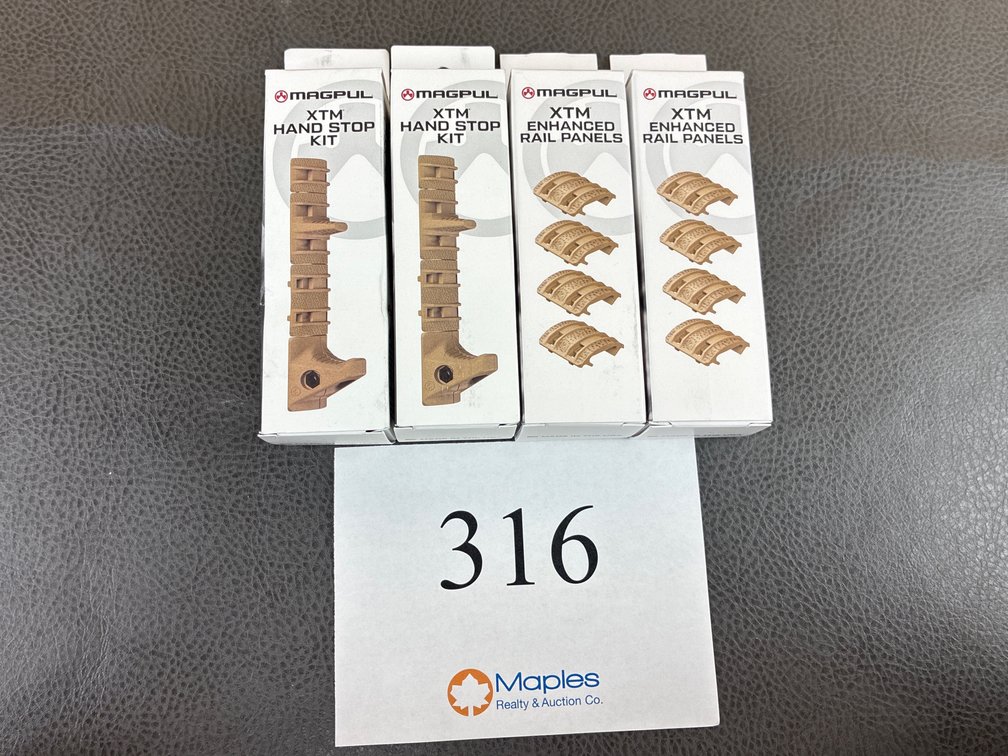 (2) Xtm Hand Stop Kits, (2)Xtm Enhanced Rail Panels