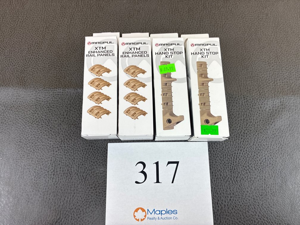 (2) Xtm Hand Stop Kits, (2)Xtm Enhanced Rail Panels