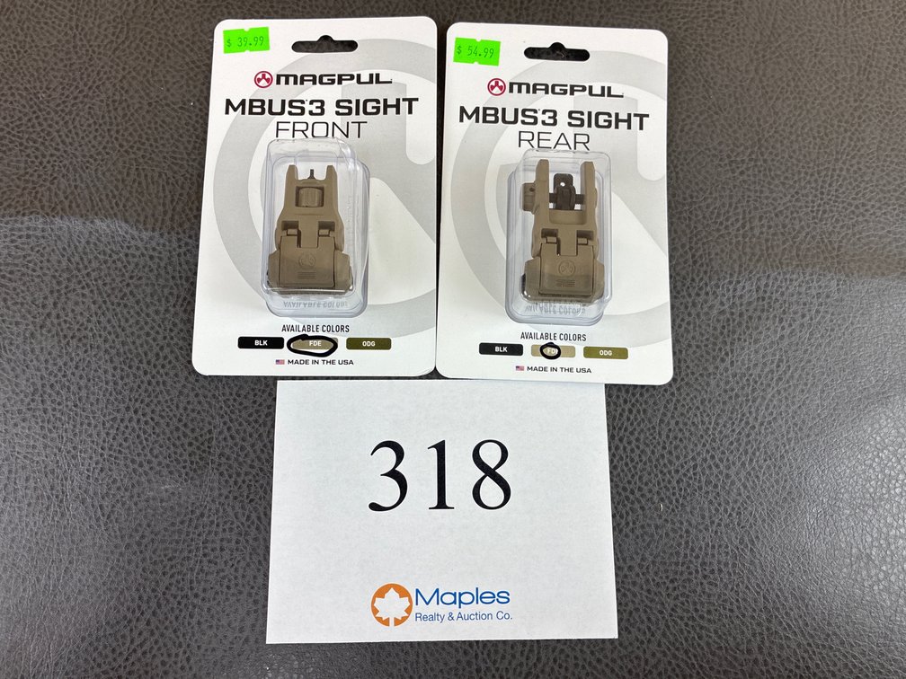 MBUS3 Sights Front and Rear