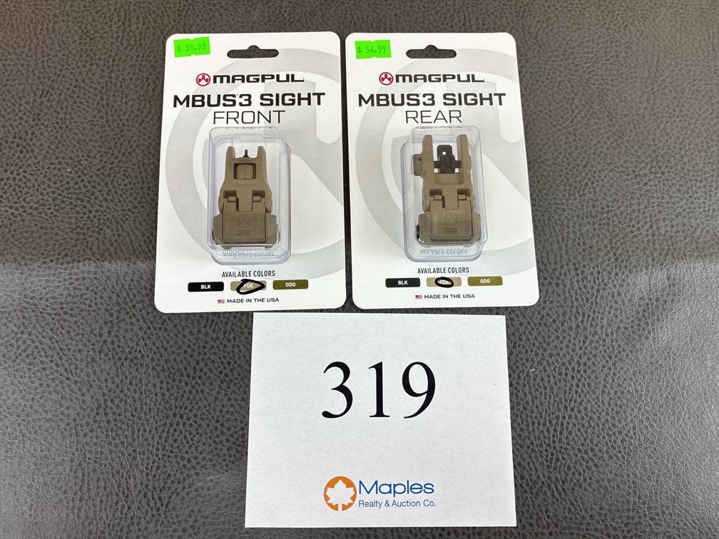 MBUS3 Sights Front and Rear