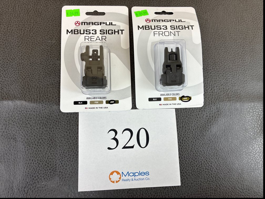 MBUS3 Sights Front and Rear