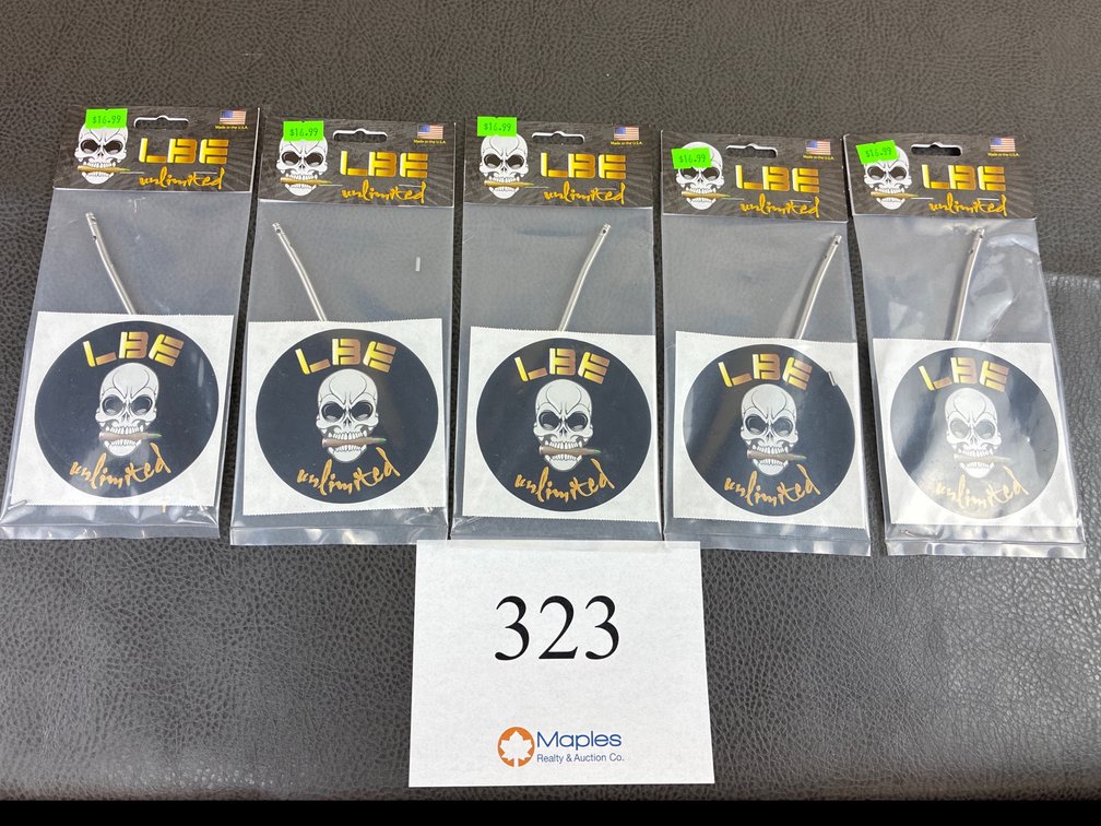 (5) LBE Unlimited Gas Tubes
