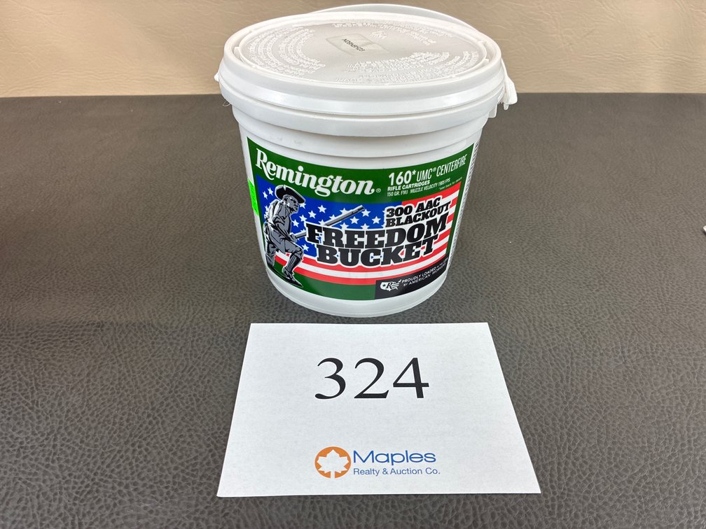 (160) Rounds 300 Aac Blackout Bucket