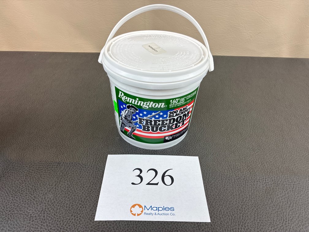 (160) Rounds 300 Aac Blackout Bucket