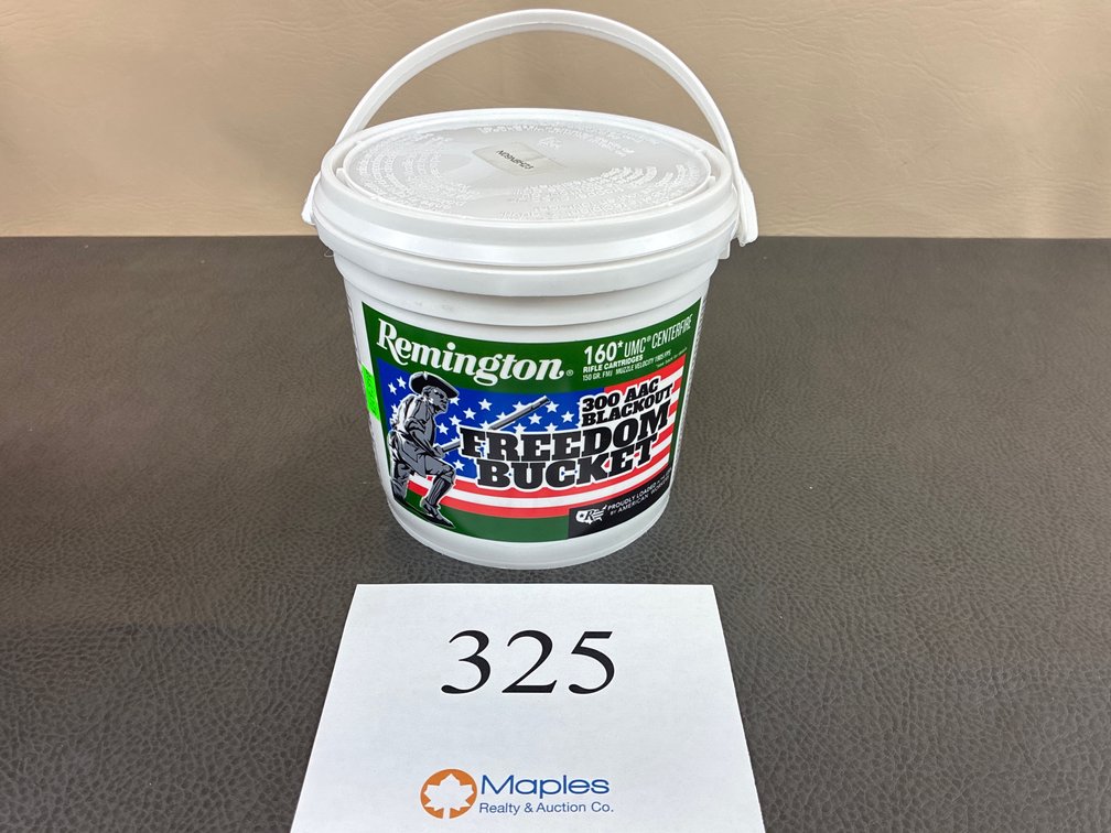 (160) Rounds 300 Aac Blackout Bucket