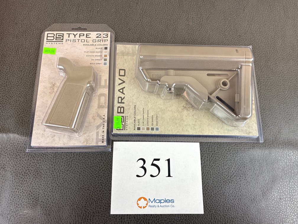 Bravo B5 Stock and Type 23 Pistol Grip