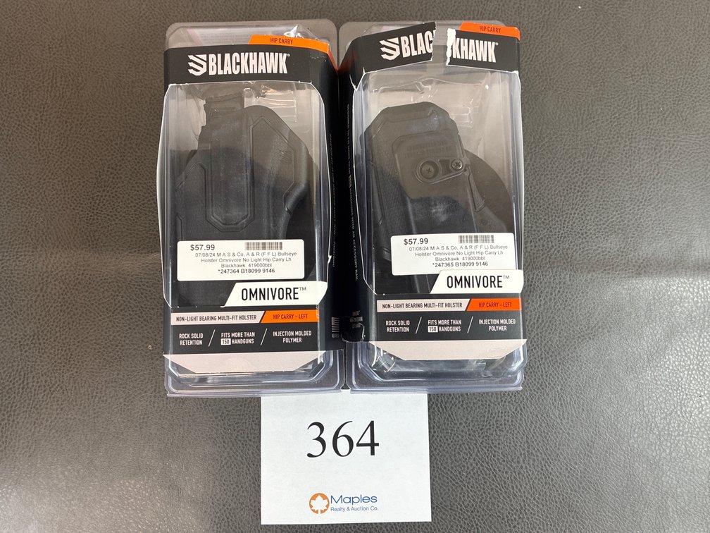 (2) Blackhawk Omnivore Left Holsters