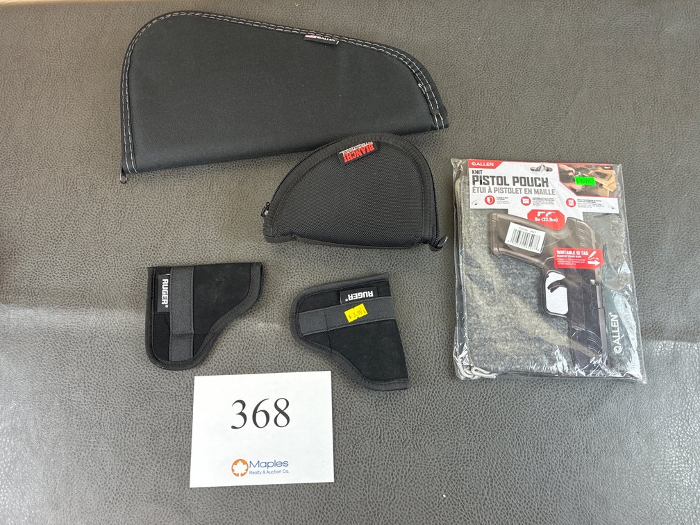 Soft Pistol Cases, Ruger Holsters, Pistol Pouches