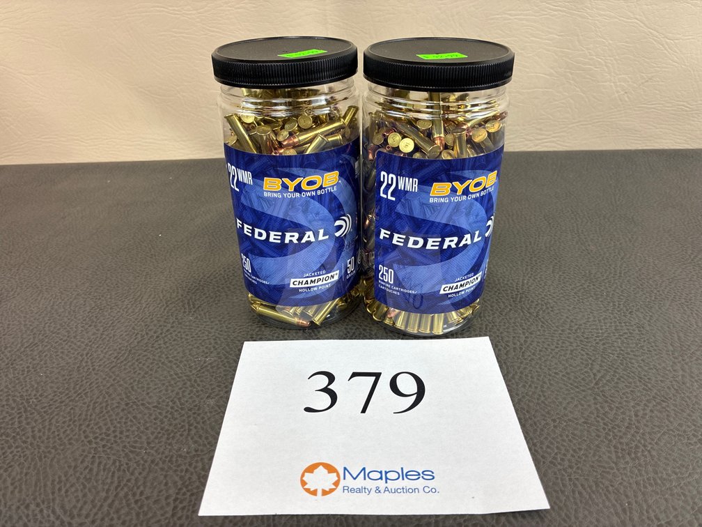 (500) Rounds 22 WMR