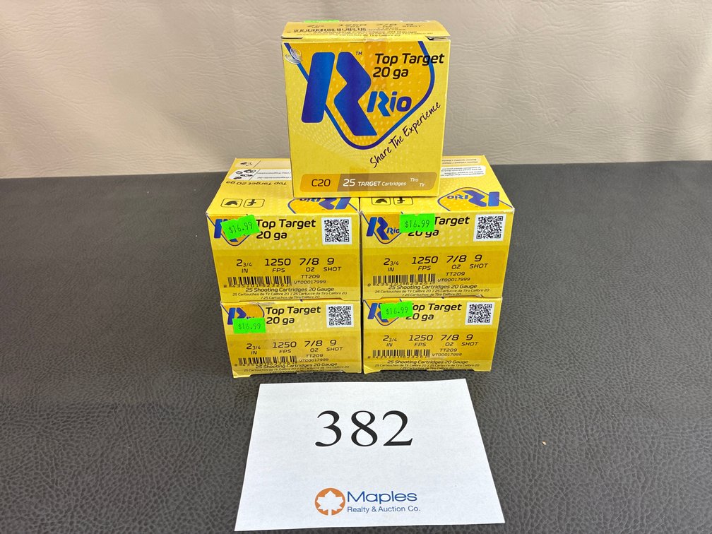 (125) Rounds 20 Gauge