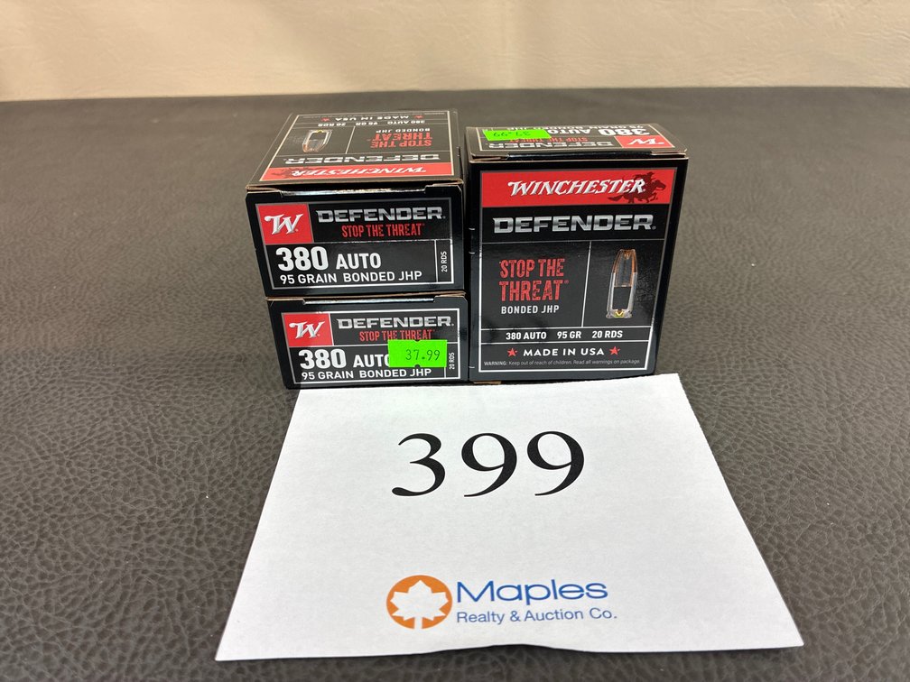 (80) Rounds 380 Auto