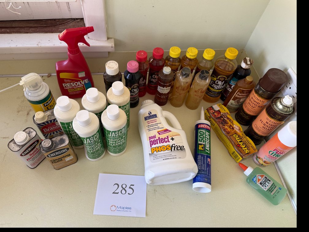 Cleaning Supplies