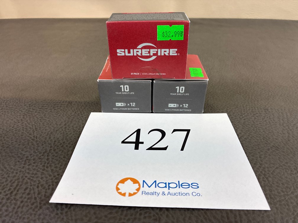 (36) Surefire Batteries