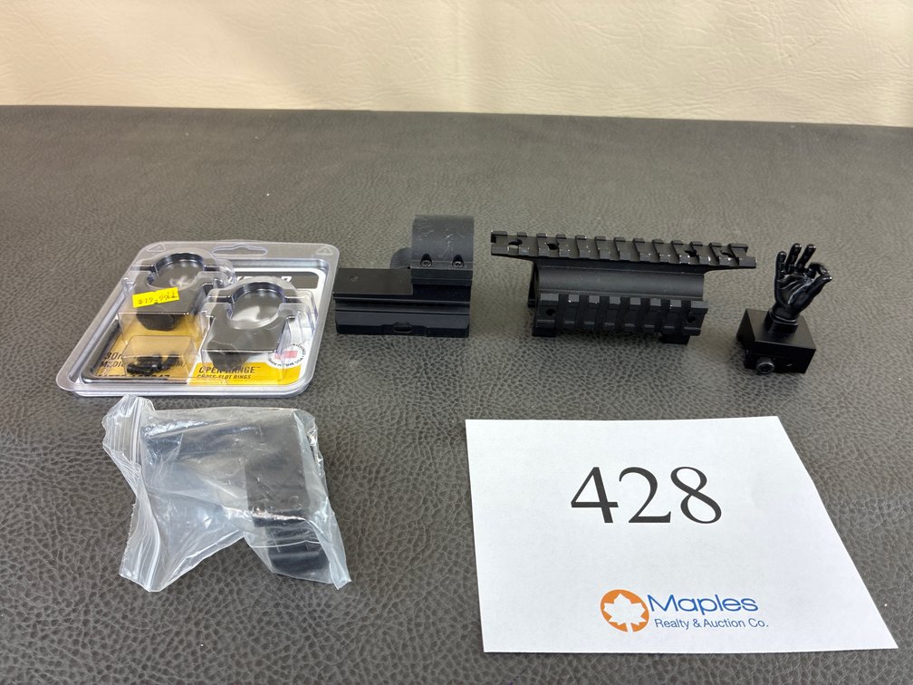 Assortment of Gun Mounts