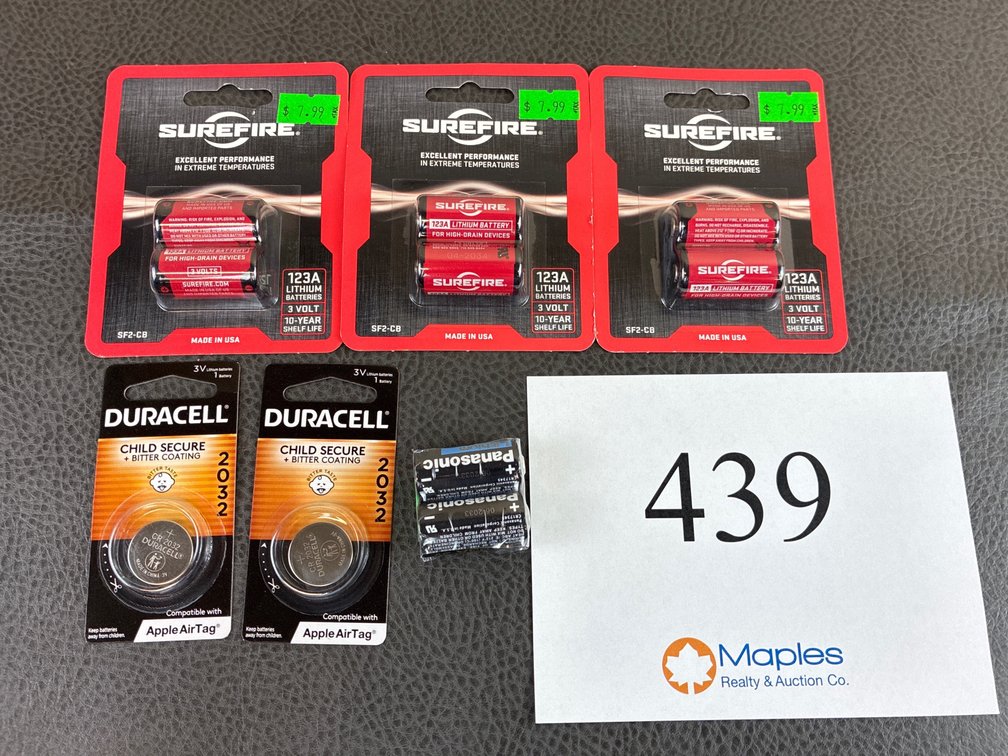 Assortment of Batteries