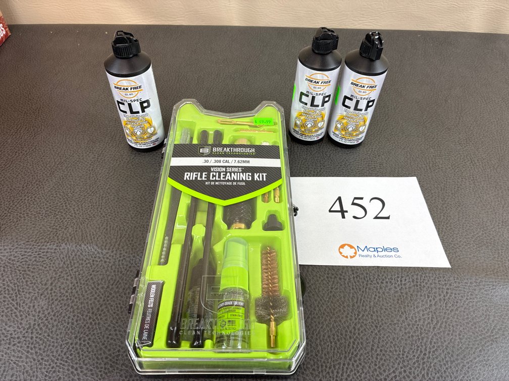 Rifle Cleaning Kit CLP Cleaner