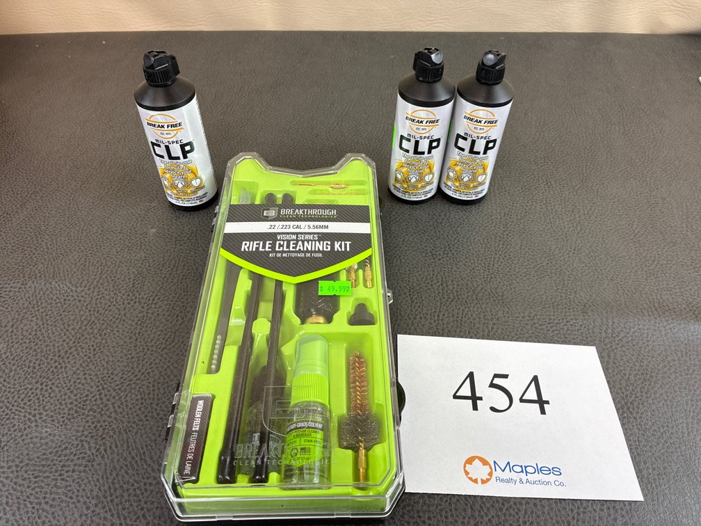 Rifle Cleaning Kit CLP Cleaner
