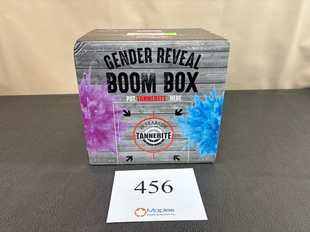 Tannerite Gender Reveal Box