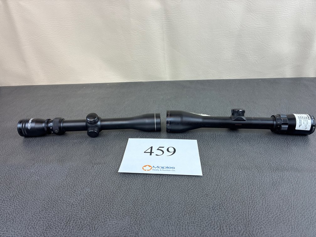 (2) Scopes 3-9 Bushnell, Tasco