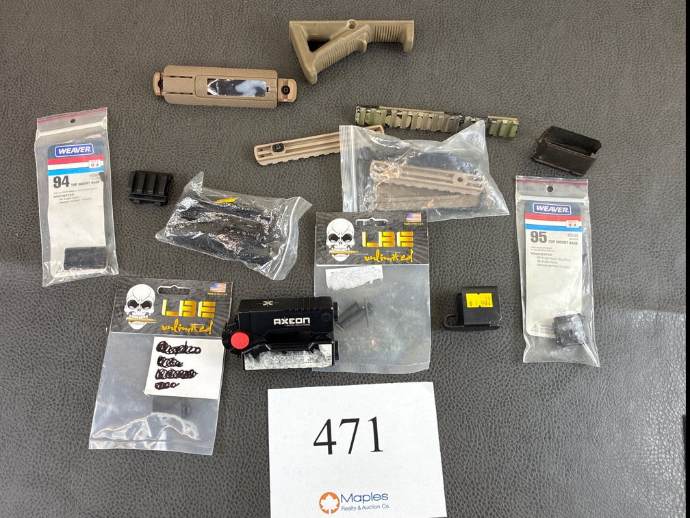 Large Assortment of Gun Parts