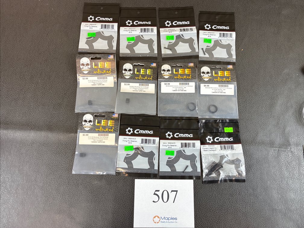 Assortment of Gun Parts