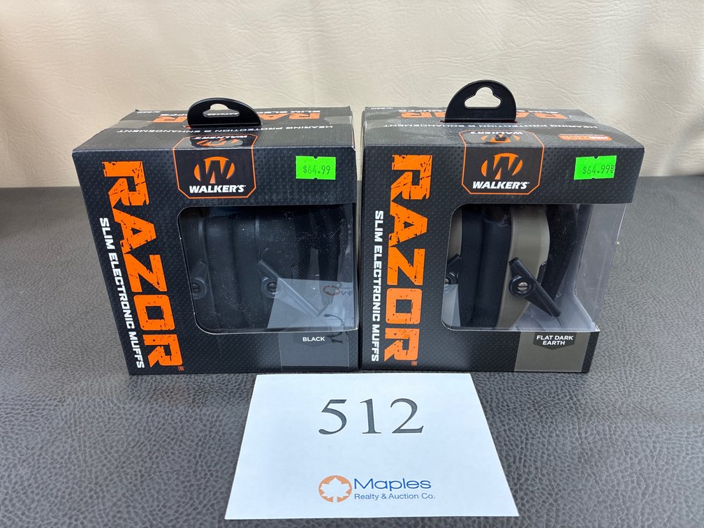 (2) Razor Ear Muffs