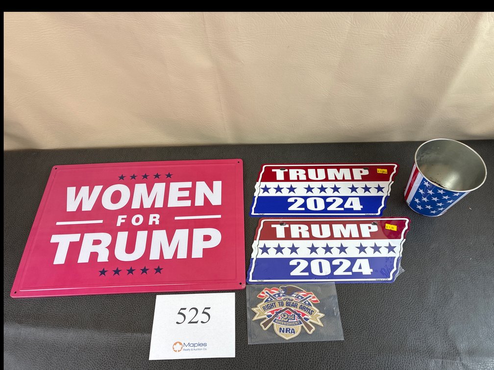 Trump Metal Signs