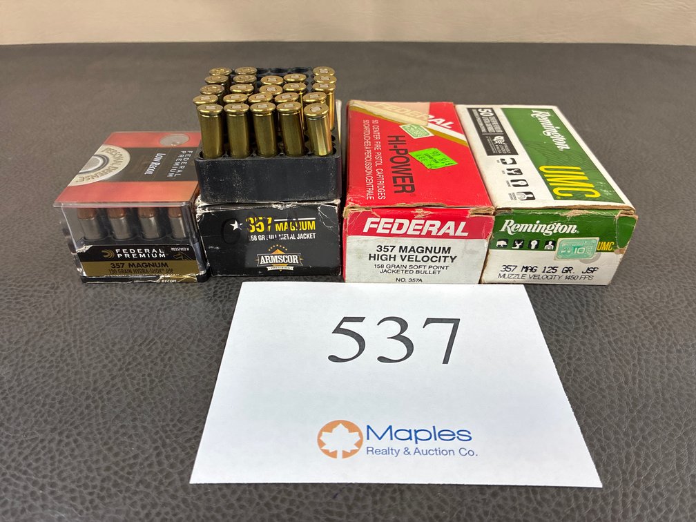 (143) Rounds 357 Mag