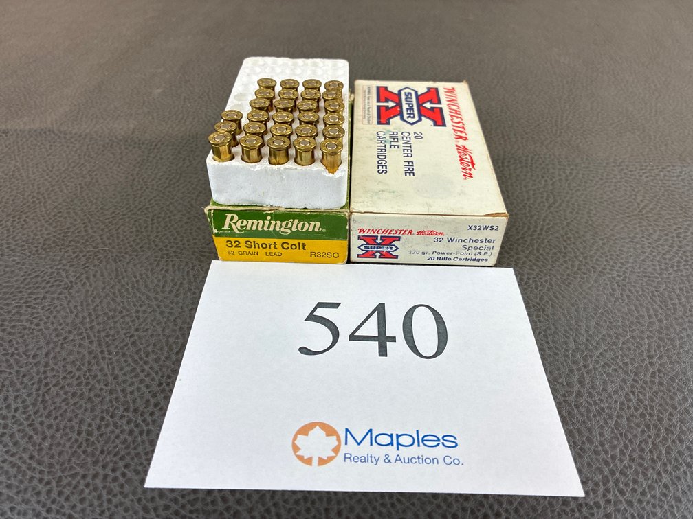 (27) Rounds 32 Short Colt (20) Rounds 32 Win