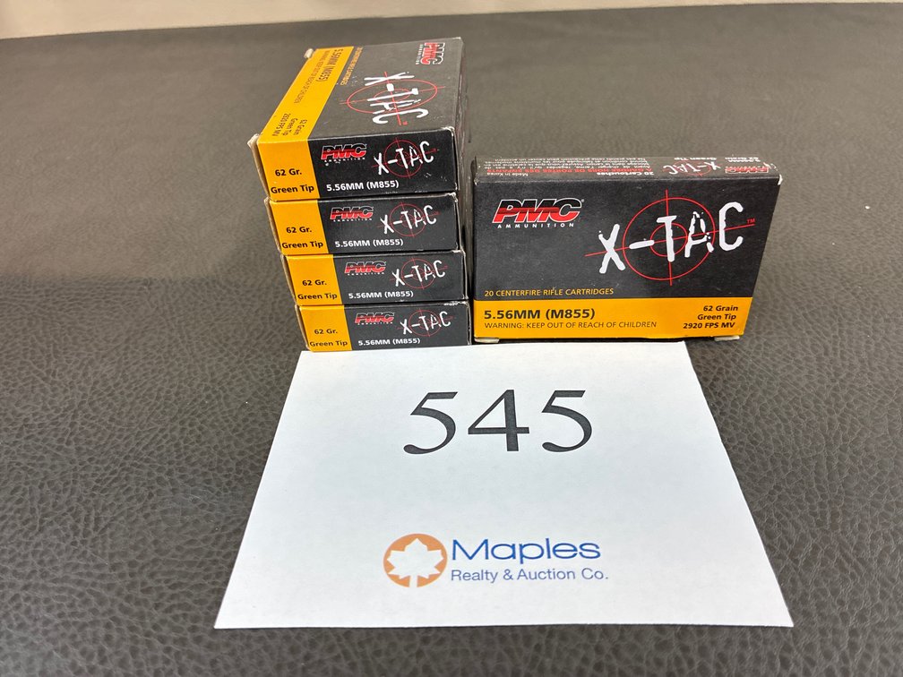 (100) Rounds 5.56 Green Tip