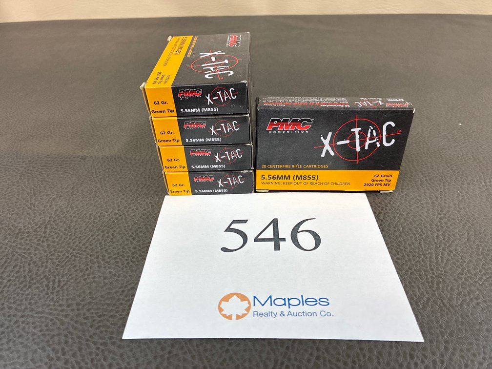 (100) Rounds 5.56 Green Tip