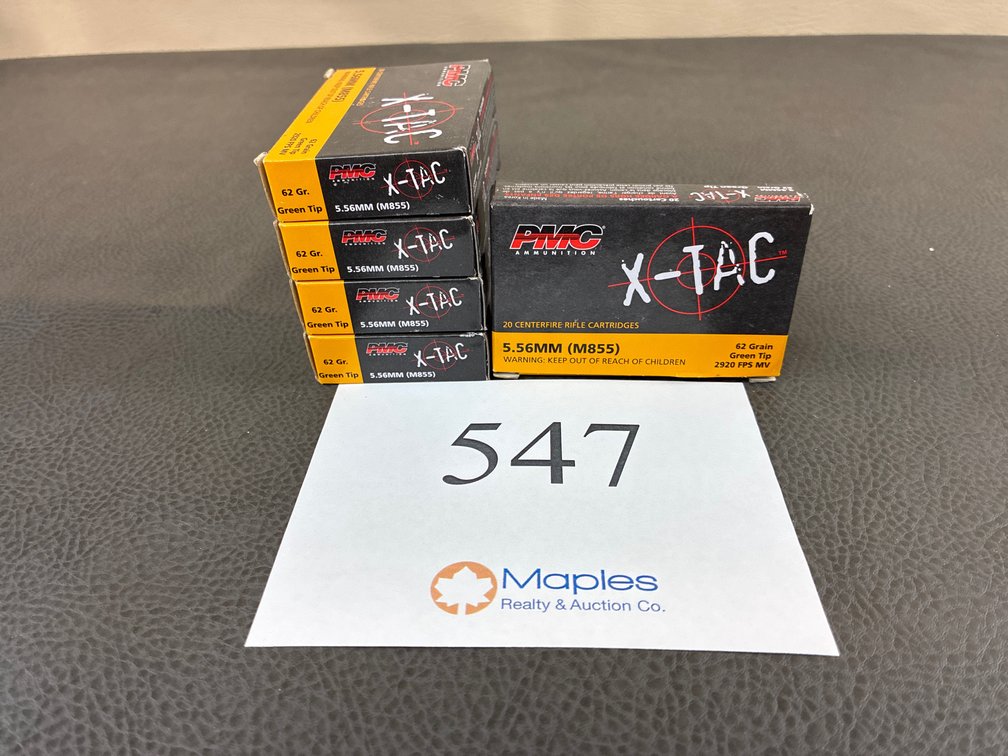 (100) Rounds 5.56 Green Tip