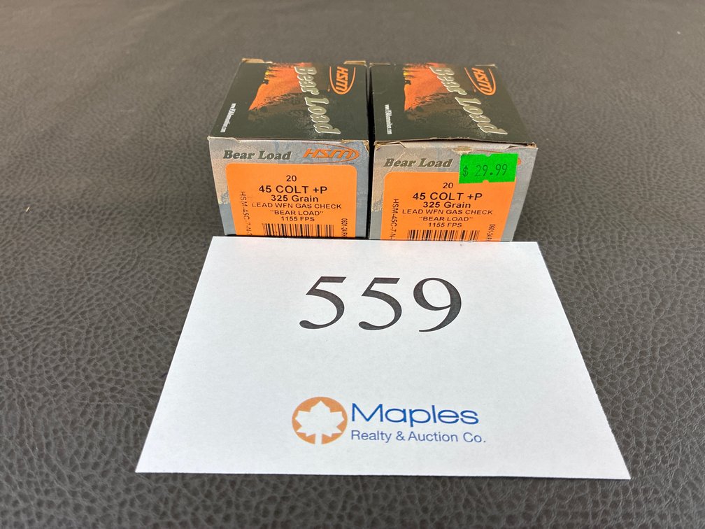 (40) Rounds 45 Colt