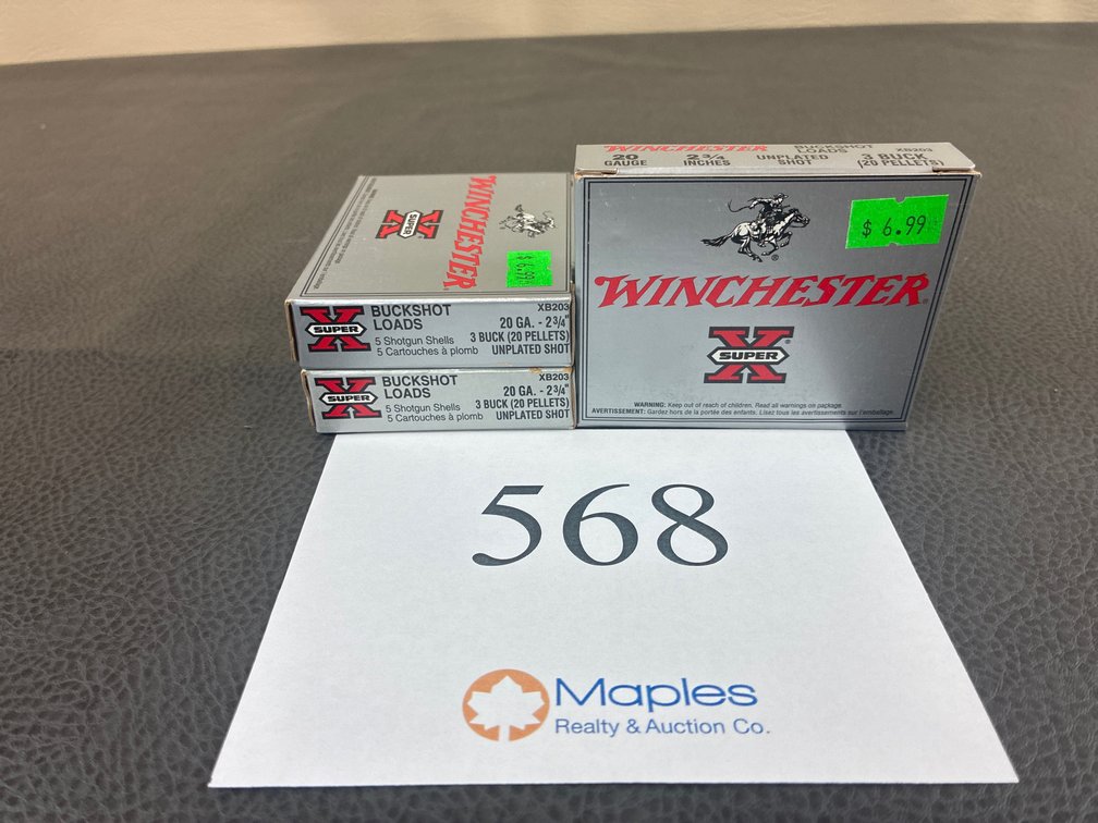 (15) Rounds 20 Gauge