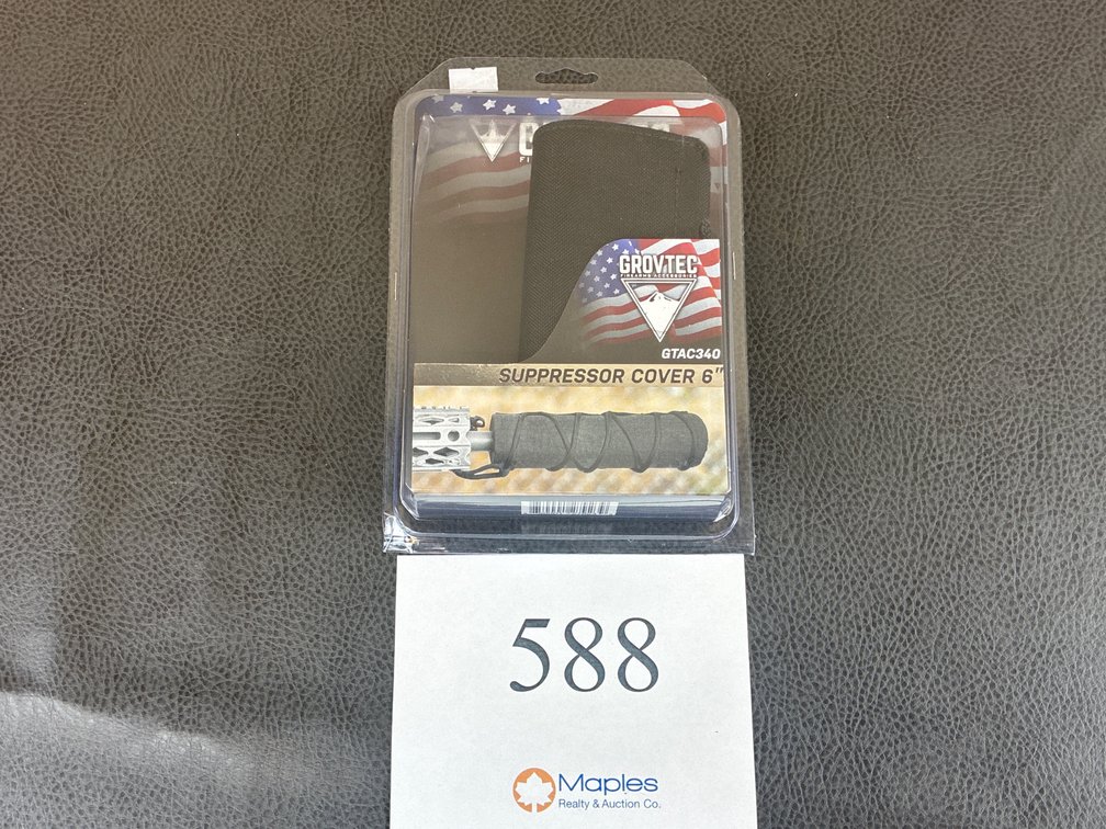 Grovtec Suppressor Cover 6”