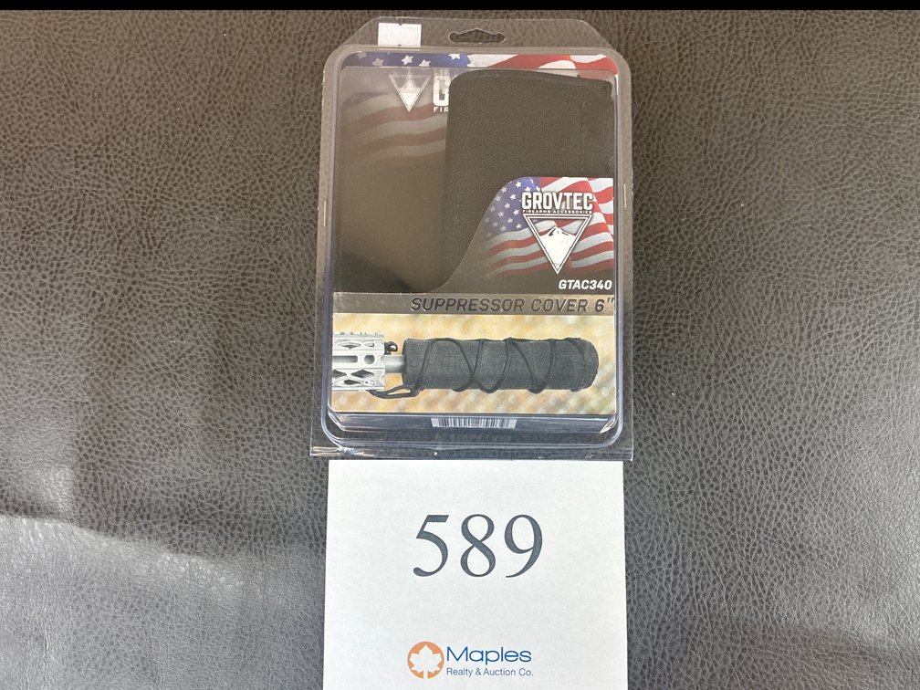 Grovtec Suppressor Cover 6”