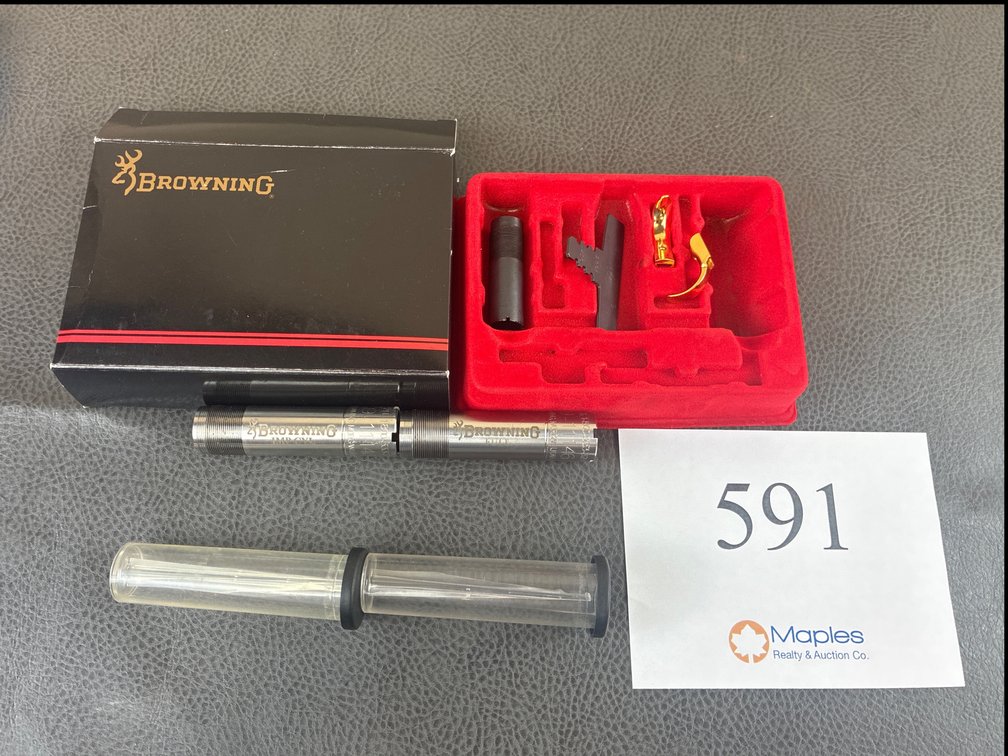 (3) Browning Chokes / Gold Trigger
