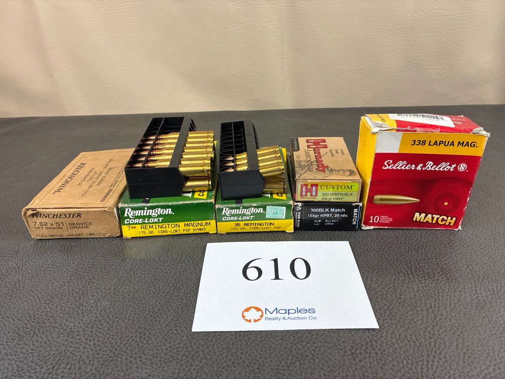 Variety of Rifle Rounds