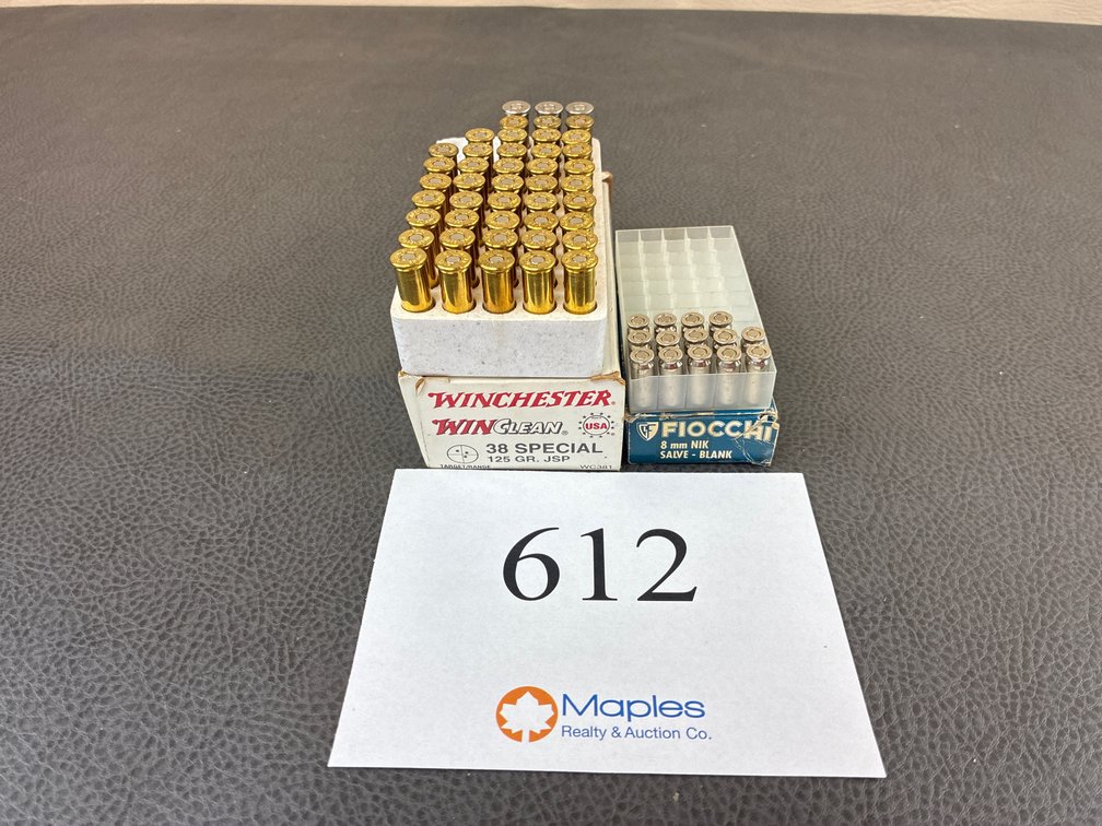 8mm and 38 Spl Rounds