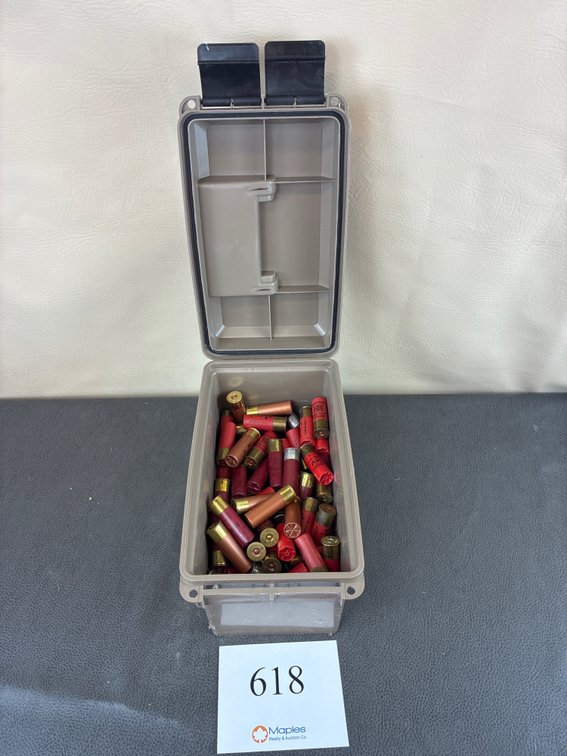 Ammo Can Half Full of Shot Gun Shells