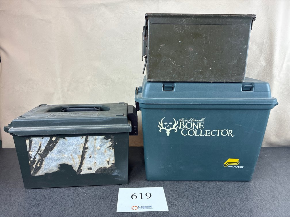 (3) Ammo Cans