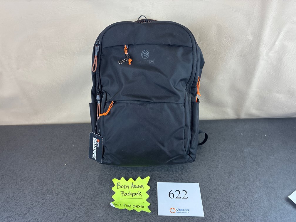 Byrna Ballistipac Body Armor Backpack