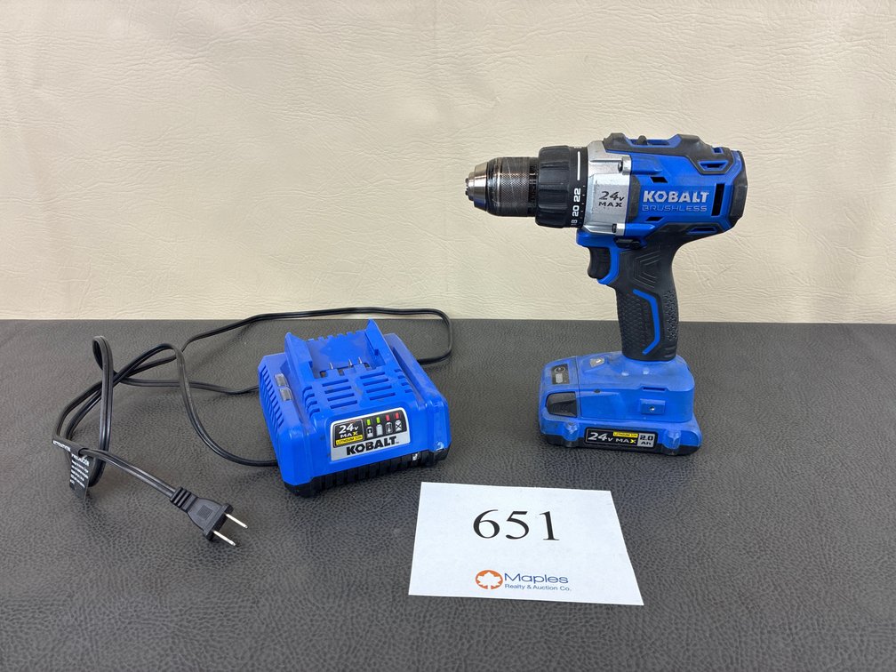 Kobalt Drill 24V